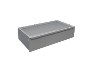 Budget Shelving Metal Draw 900x450x200