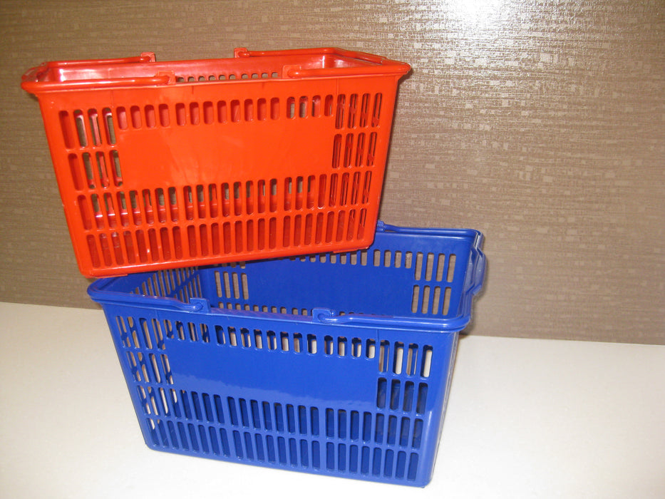 Shopping Basket - Plastic Handle