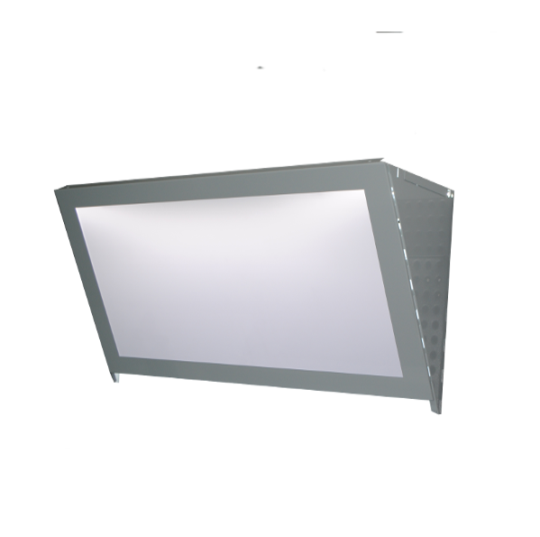 Budget Shelving Angled Signage Light Box