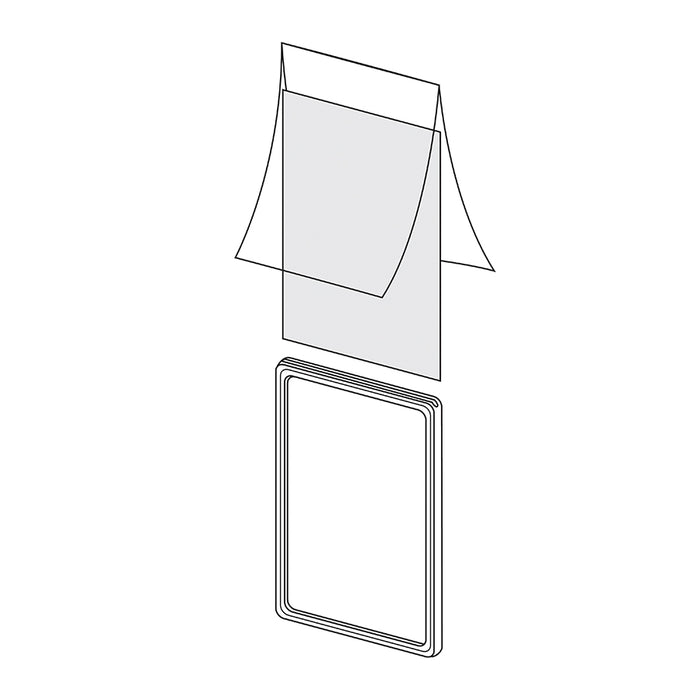 A4 Clear Sleeve for A4 ticket frame