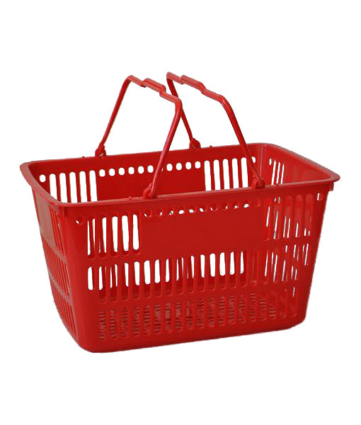 Shopping Basket - Plastic Handle