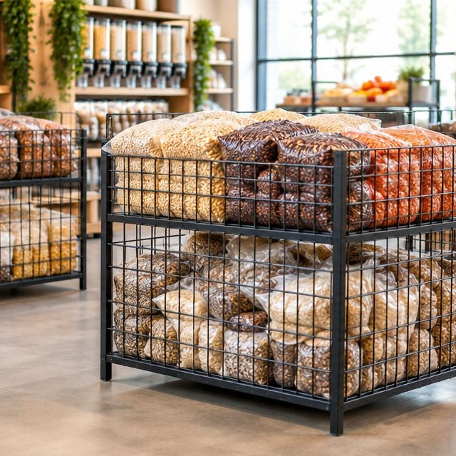 Best wire display stands for bulk food retailers 2026