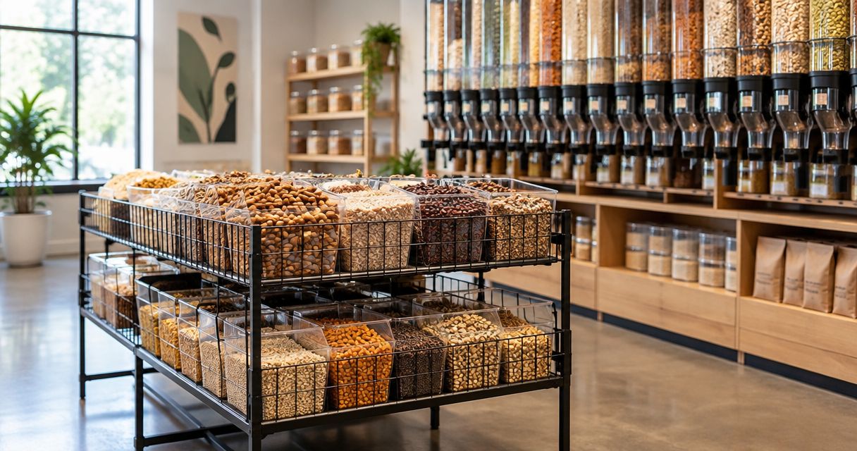 Wire display bins to bulk food merchandising: 2026 workflow