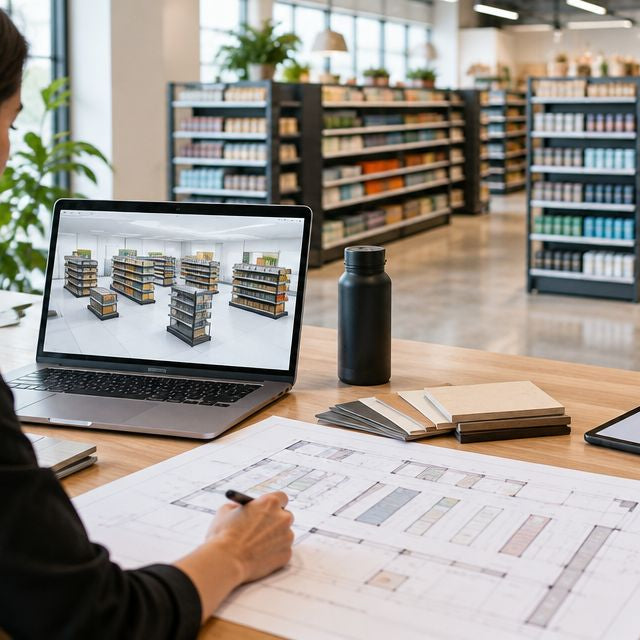 Gondola shelving to full store layout: 2026 workflow