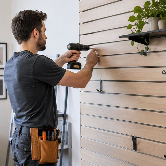 How long does slatwall panel installation take?