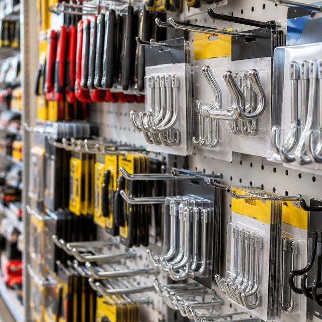 Best display hooks for hardware stores 2026