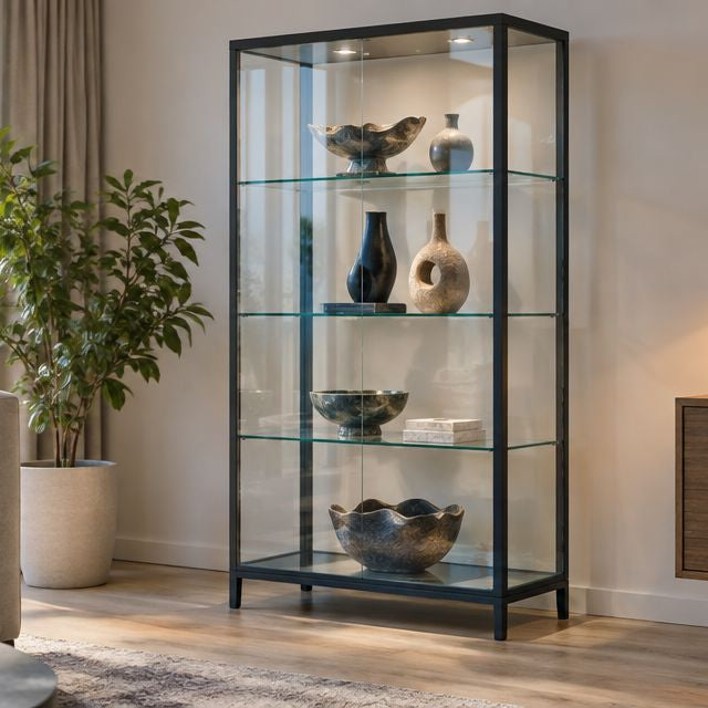 How much does a glass display cabinet cost in 2026?