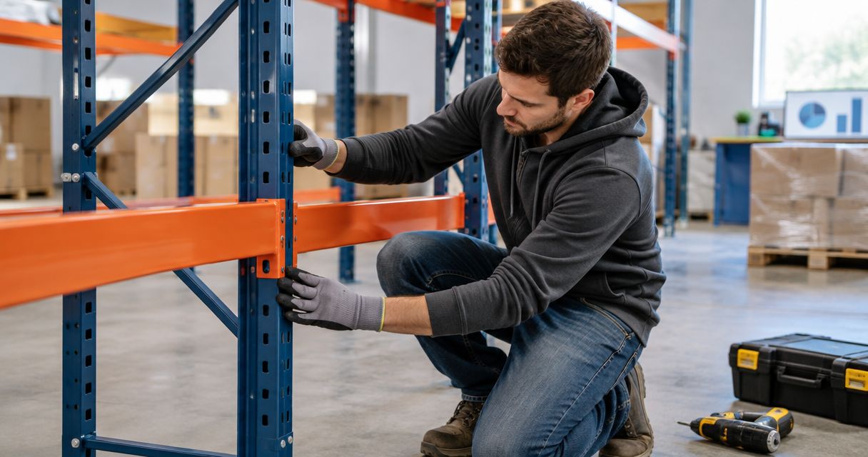 Is pallet racking safe to install without a professional?