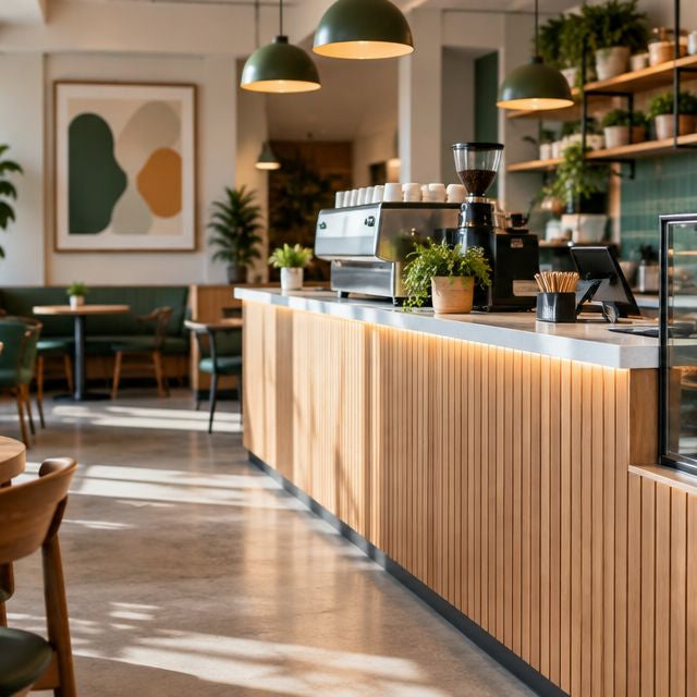 Shop fittings for cafes and hospitality venues: complete 2026 guide