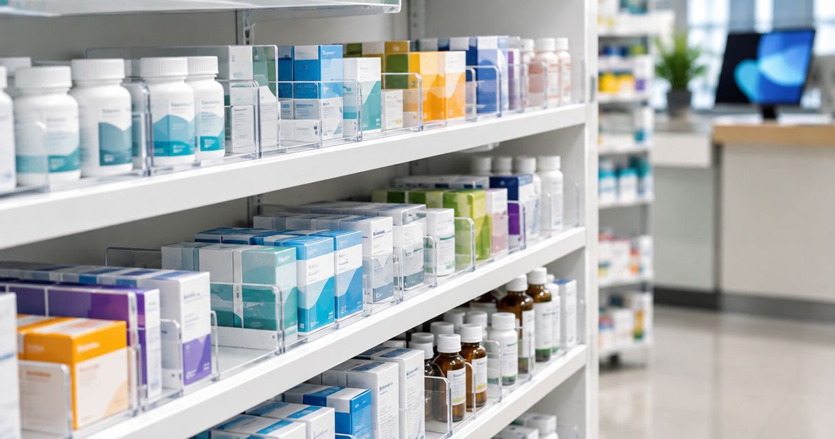 Best acrylic shelf dividers for pharmacies 2026