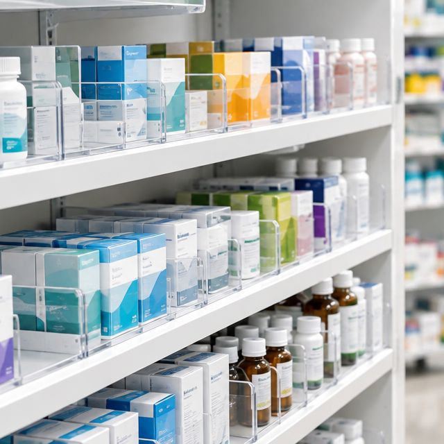 Best acrylic shelf dividers for pharmacies 2026
