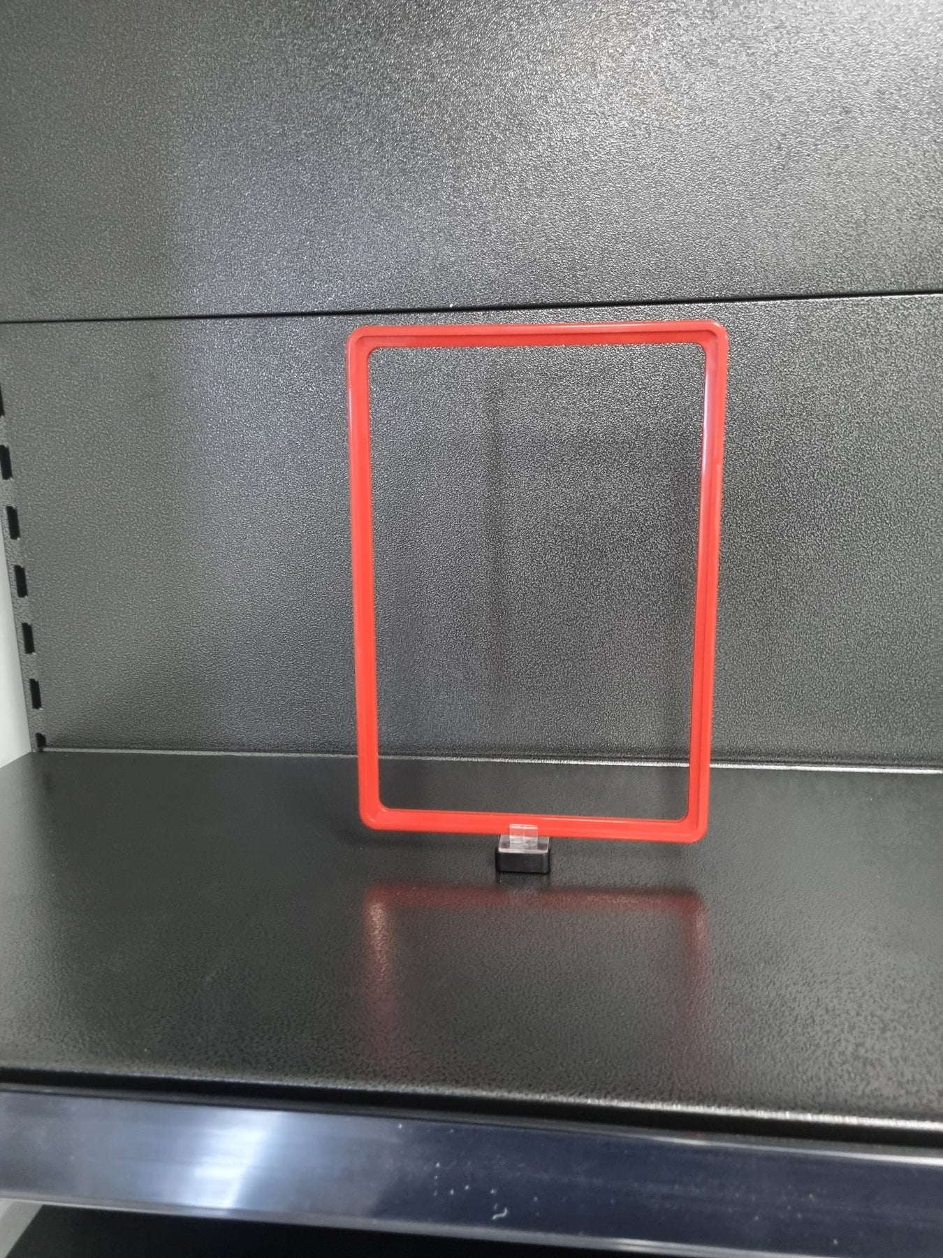 A4 Red Ticket Frame