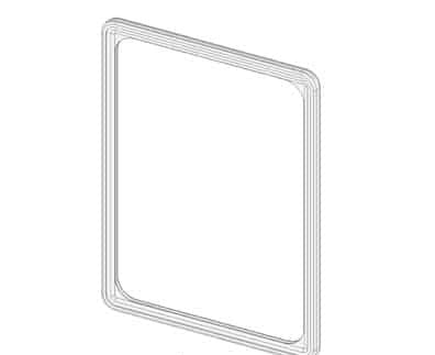 White Ticket Frame
