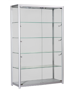 Glass Display Cabinet with LED Light (ELC)