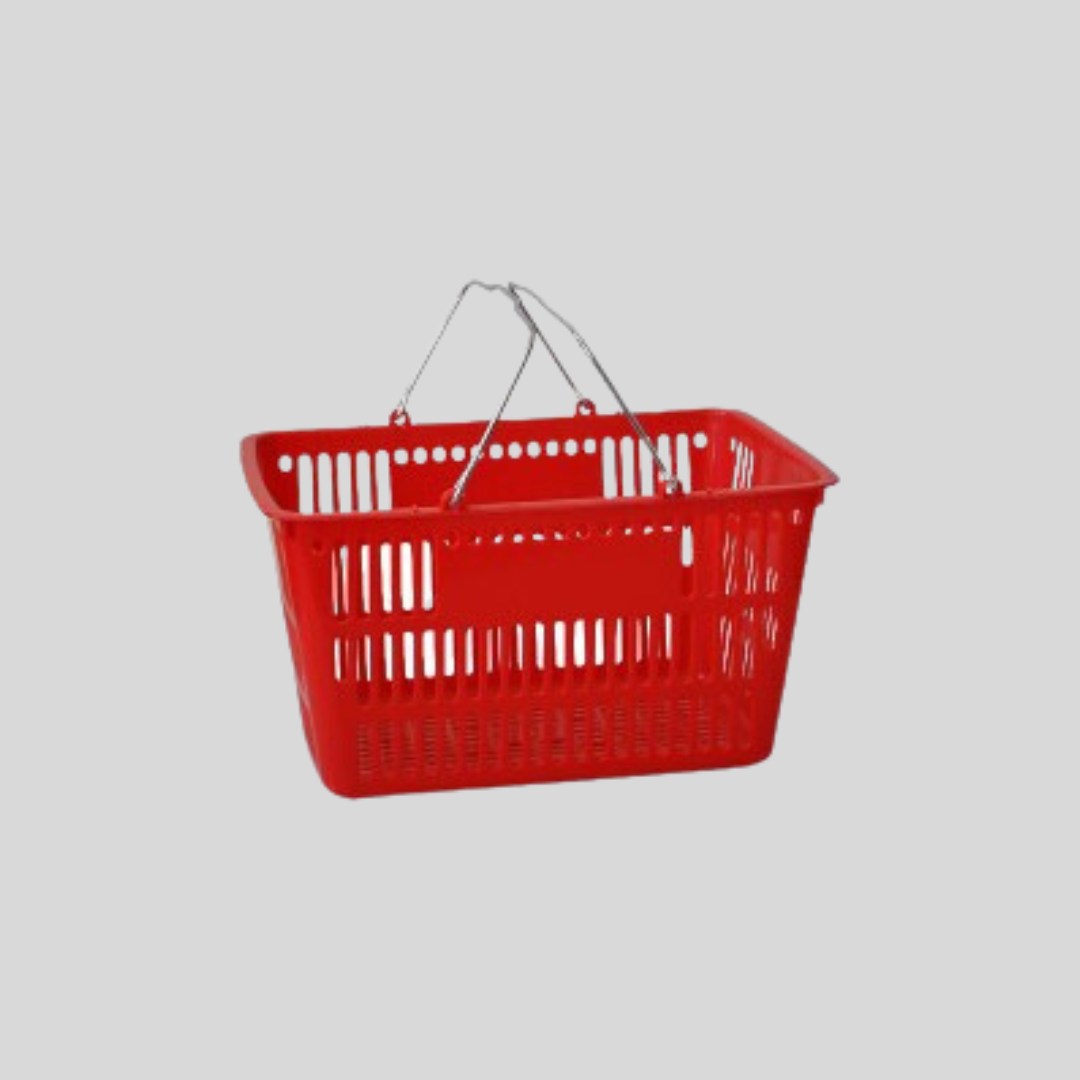 retail shopping baskets