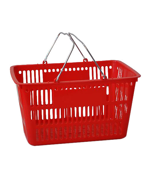 Shopping Basket - Metal Handle